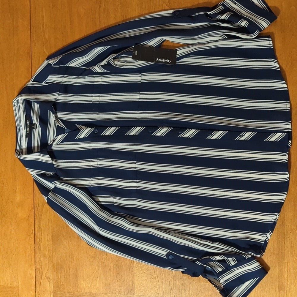 Relativity Women's Long Sleeve Blouse